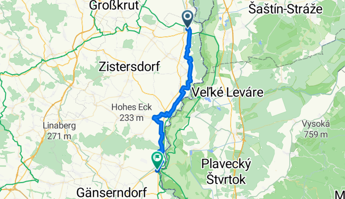 Hohenau - Angern an der March 2. Variante