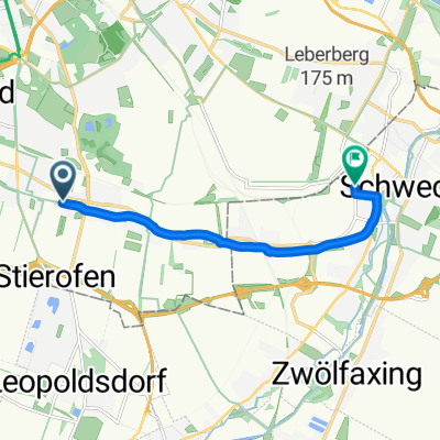 Favoriten, Wien nach Klederinger Straße, Schwechat
