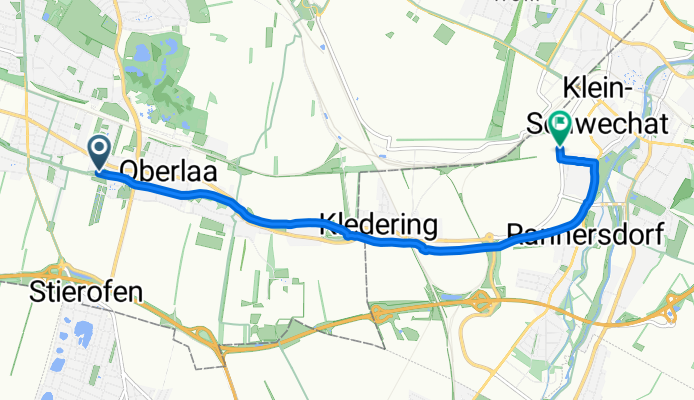 Favoriten, Wien nach Klederinger Straße, Schwechat