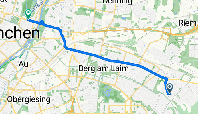 Bartholomäer Straße, München nach Prinzregentenstraße, München