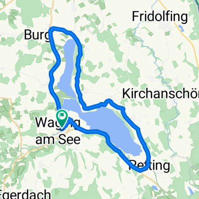 Salzburger Straße nach Strandbadallee