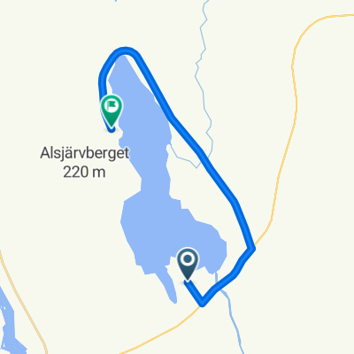 Överkalix, Överkalix to Allsjärvägen, Överkalix