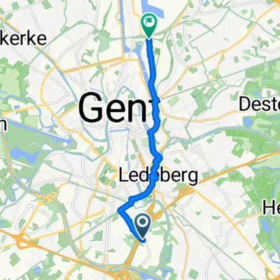 Akkerhage, Gand à Vliegtuiglaan, Gand