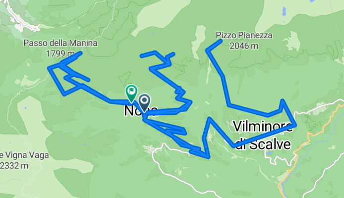 Da Via San Fermo a Strada per Pezzolo