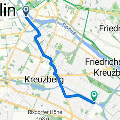 Schloßplatz, Berlin nach Paul-Lincke-Ufer, Berlin