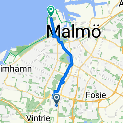 Tors gränd, Malmö to Västra Varvsgatan, Malmö