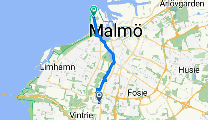 Tors gränd, Malmö to Västra Varvsgatan, Malmö