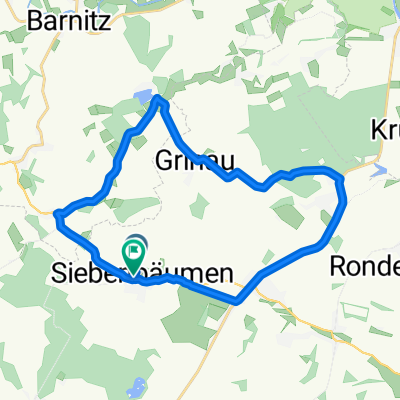 Groten Hof nach Grinauer Weg