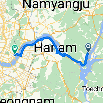 조안면 348-10번지 ~ 광장동