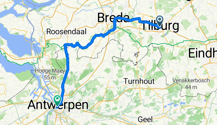 Tilburg - Antwerpen