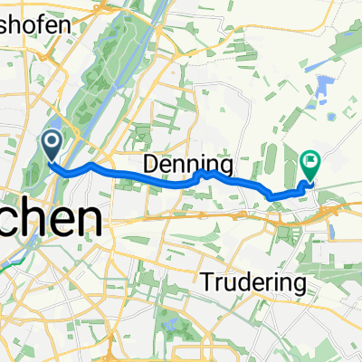48.152, 11.592 nach 48.146, 11.683