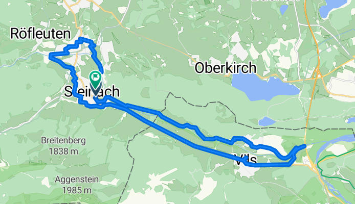 Mühlweg-Vils- Vils- Ried- Mühlweg