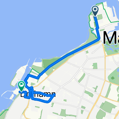 Västra Varvsgatan, Malmö to Strandgatan, Limhamn