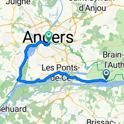 Importierte Route