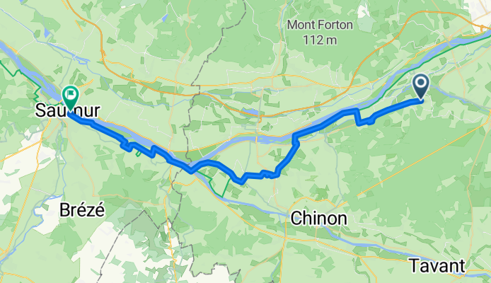 Importierte Route