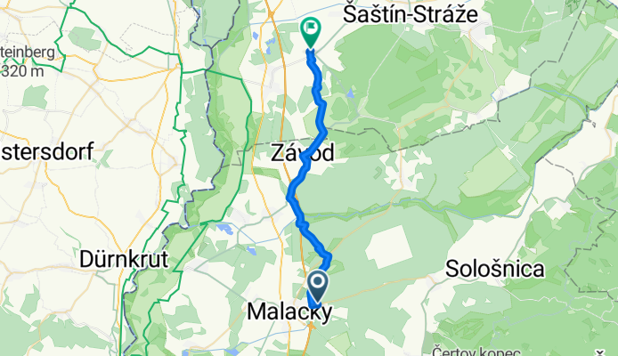 Malacky, Malacky až Borský Svätý Jur, Borský Svätý Jur