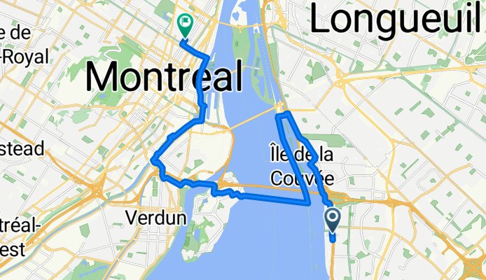 From Brossard to Montreal