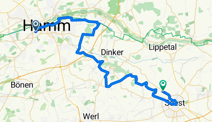 Viktoriastraße, Hamm nach Hammer Landstraße, Soest