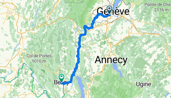 Itinéraire récupéré