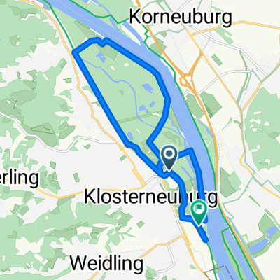 In der Au nach Donaustraße