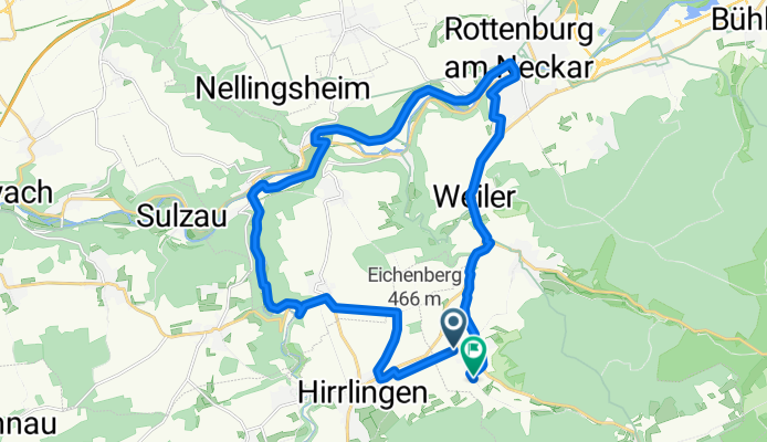 Im Jauchert nach Laibernstraße