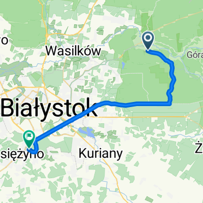 Krasny Las, Supraśl do Przejezdna, Ignatki-Osiedle