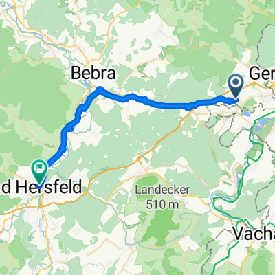 Von Wildeck bis Bad Hersfeld