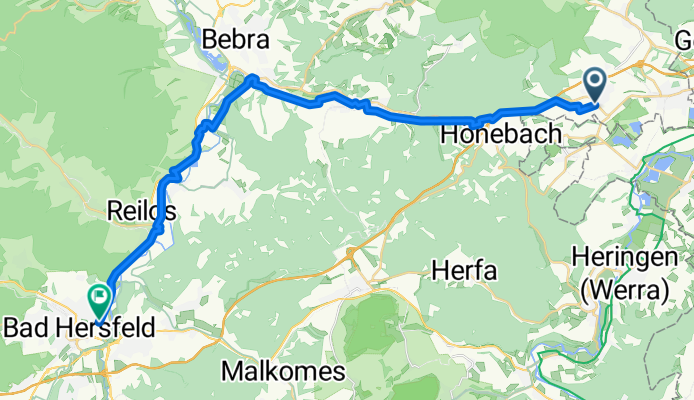 Von Wildeck bis Bad Hersfeld