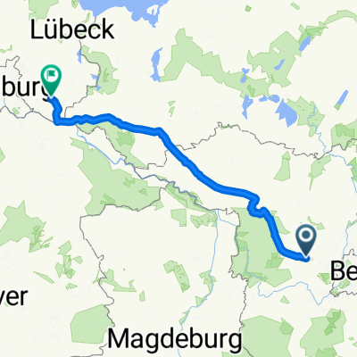 Hamburger Straße nach Kerntangente