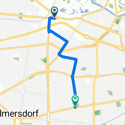 Hardenbergstraße, Berlin to Salzburger Straße, Berlin
