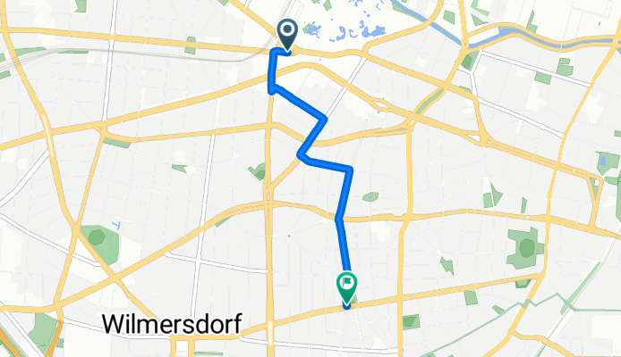 Hardenbergstraße, Berlin to Salzburger Straße, Berlin