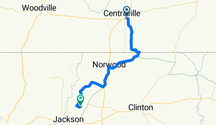 From Centreville to Jackson