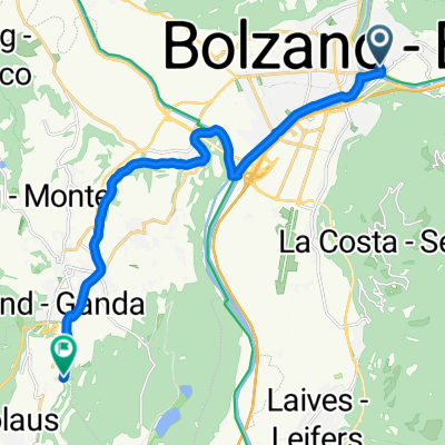 Bozen nach Unterplanitzing, Kaltern an der Weinstraße
