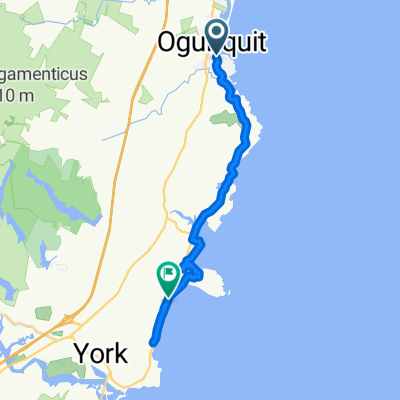 Shore Rd, Ogunquit to Long Beach Ave, York