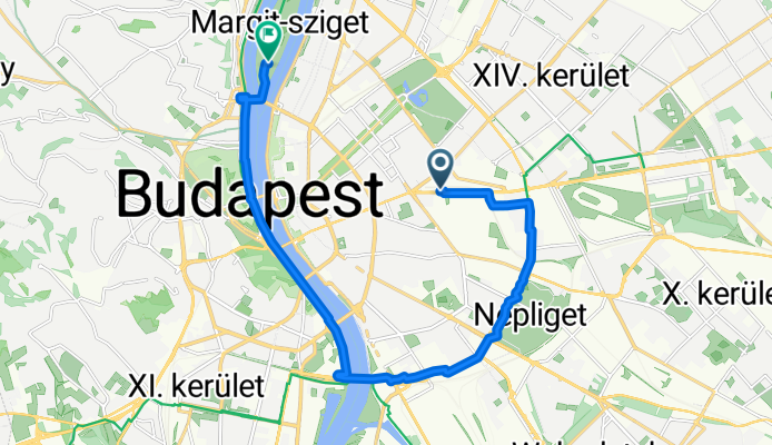 District VIII, Budapest nach Művész sétány, Budapest