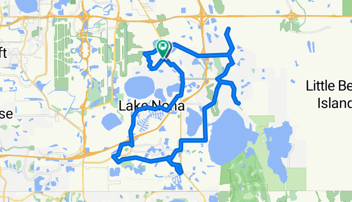 Lake Nona Village Pl, Orlando to Lake Nona Village Pl, Orlando