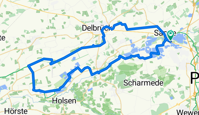 Lippesee Runde über Mantinghausen