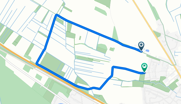 Im Kuhreiher, Bardowick nach Kreuzkamp, Bardowick