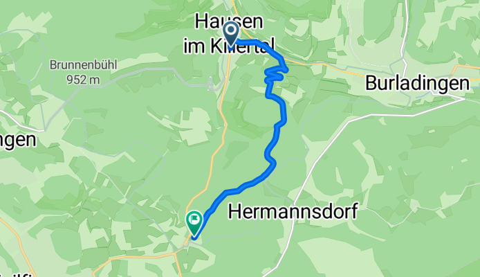 Binsenberg nach Auf Neuweiler