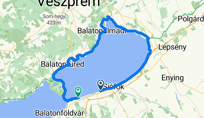 Fáy András utca, Siófok - Rákóczi Ferenc utca, Zamárdi