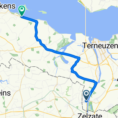Westkade, Sas van Gent à Magereind, Hoofdplaat