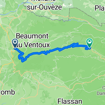 Malaucene - Ventoux 22KM 1800 HM