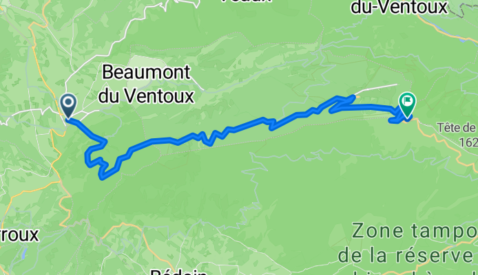 Malaucene - Ventoux 22KM 1800 HM