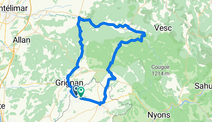 Grignan Tour 70km 1250 HM
