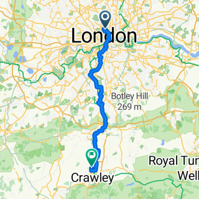 Euston Road to London Road