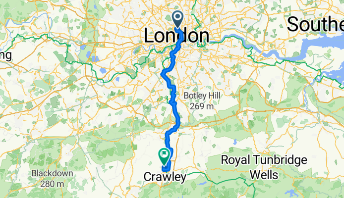 Euston Road to London Road