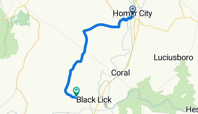 E Church St, Homer City to Dunlap Dr, Blairsville