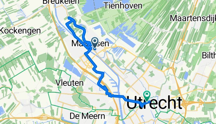 Straatweg, Maarssen to Hoog Catharijnepassage, Utrecht