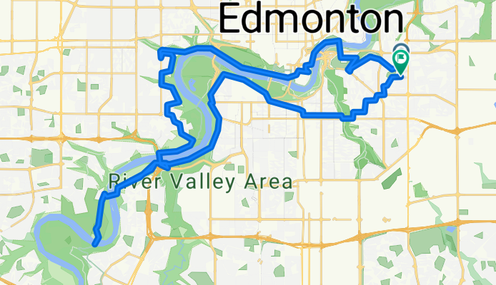 76 St NW, Edmonton to 76 St NW, Edmonton