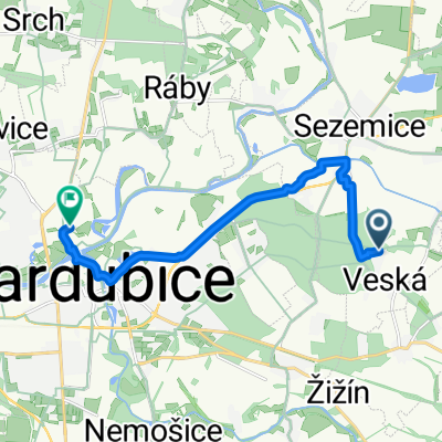 Veská 144, Sezemice až Ke Koupališti 226, Pardubice